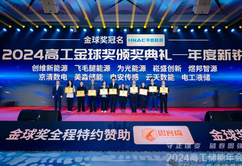 喜讯｜3868la银河总站立异荣获“2024高工金球奖年度新锐奖”