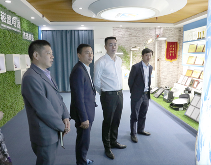 宝安区向导莅临3868la银河总站视察调研指导事情